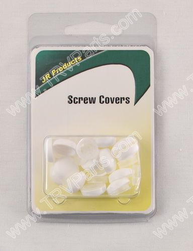 Screw Covers - White Plastic - 14 pack SKU799