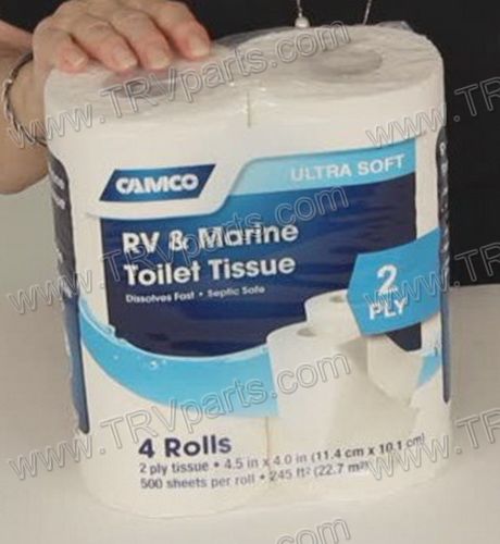 CAMCO RV and Marine Toilet Tissue 2PLY 4pack SKU1040