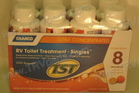 RV Toilet Treatment 4 fl.oz. 8pack SKU1037 - Click Image to Close