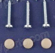 Kappet Screws with Beige Covers SKU804 - Click Image to Close