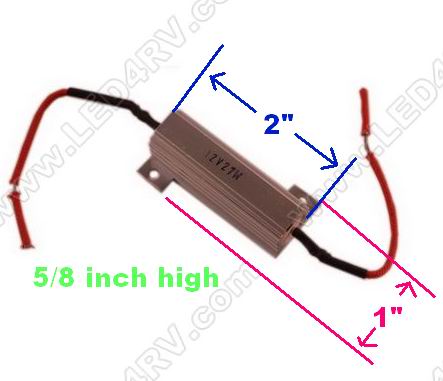 12 volt 27 watt Resistor - Re12v27w SKU290 - Click Image to Close