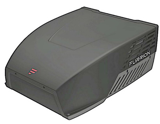 Furrion Chill 14.5K BTU Rooftop Air Conditioner in Black sku3078