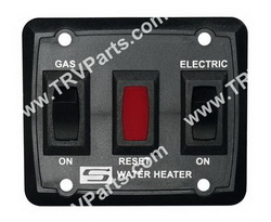Suburban Switch Plate and Lite Assembly in Black SKU3254