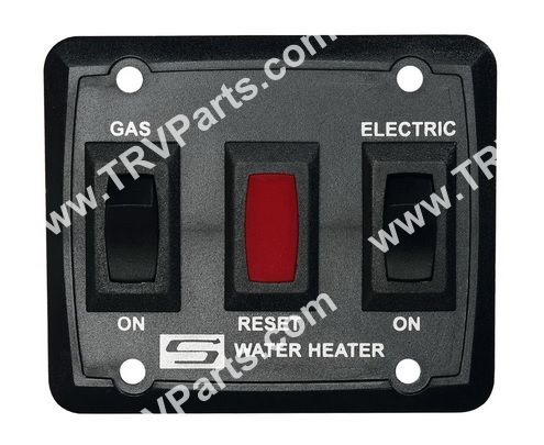 Suburban Switch Plate and Lite Assembly in Black SKU3254 - Click Image to Close