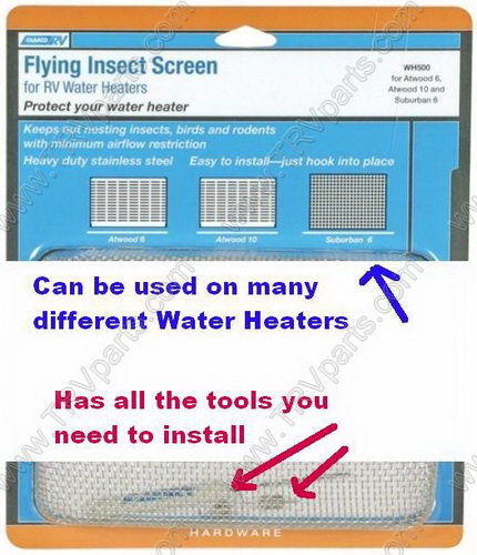 Flying Insect Screen Atwood 6 or 10 Suburban 6 SKU1801 - Click Image to Close