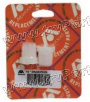 Atwood Water Heater Drain Plug - two pack sku2456 - Click Image to Close