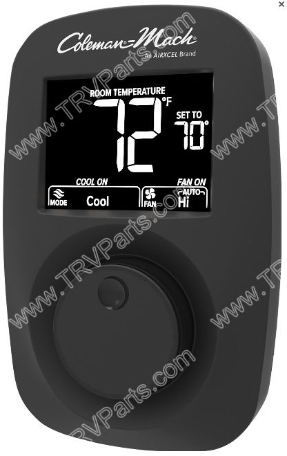 Coleman Black Digital Thermostat Two Stage Heat Pump sku3464 - Click Image to Close
