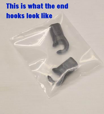 Gas Spring Hook For Use With Carefree Latitude Awning sku2824