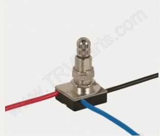 Chrome 3 Way Rotary Switch Metal Two Circuit sku2155 - Click Image to Close