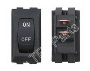 Black On Off 12 VDC Interior Switch SKU567 - Click Image to Close