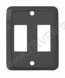 Brown Double Interior Faceplate SKU2178