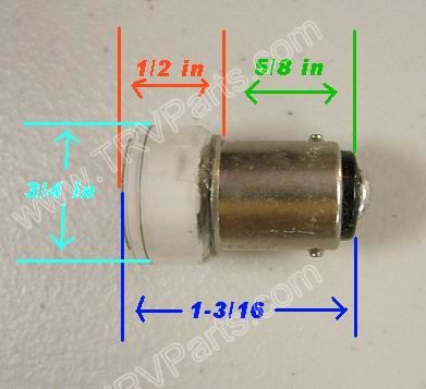 Adaptor for a G4 bulb to 1142 socket SKU195