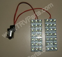 1156 Socket with 42 Warm White LEDs on 2 Pads SKU514
