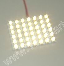 Large Warm White Pad with 42 LEDs SKU512