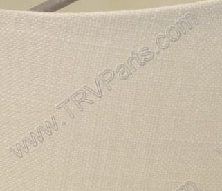 Small White Lampshade Chrome hardware Linen Cloth sku2237