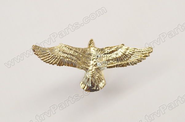 Noble High Polished Brass Landing Bald Eagle Finial sku2478 - Click Image to Close