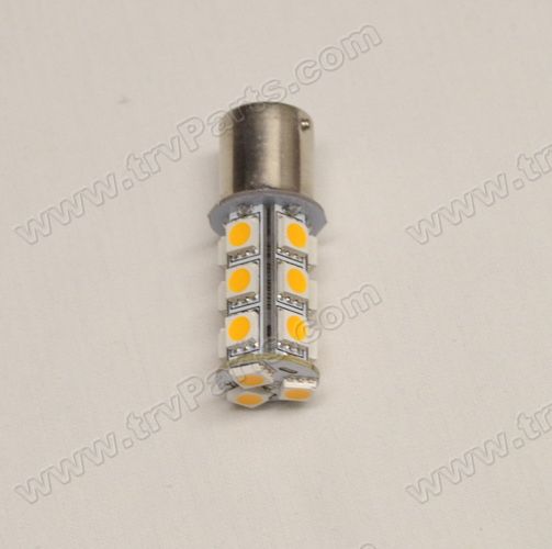 Amber LED Cluster Bulb with 18 5050 Diodes sku2500 - Click Image to Close