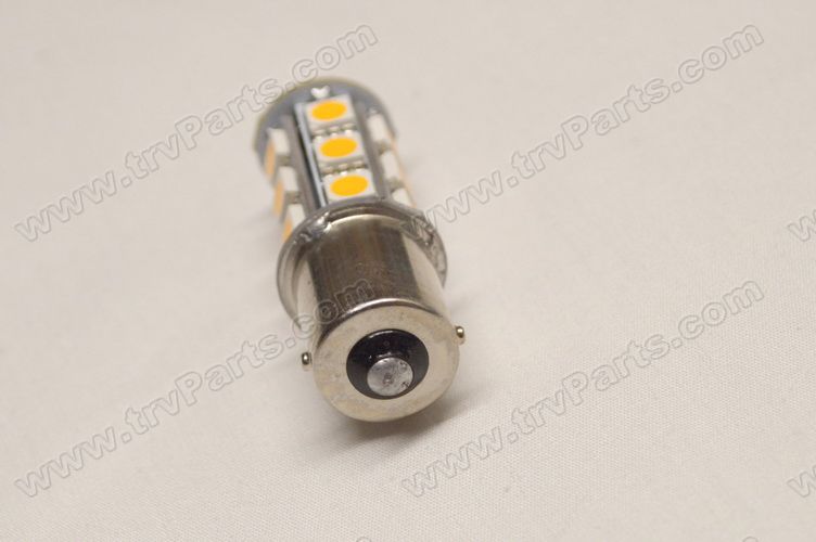 Amber LED Cluster Bulb with 18 5050 Diodes sku2500 - Click Image to Close