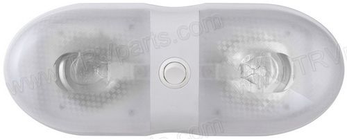 Bargman Double Interior Light with Switch - 76 Series SKU1264 - Click Image to Close