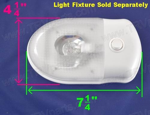 Replacement Lens for number 76 Interior Light SKU1672 - Click Image to Close