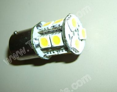 1156 Warm White 13 SMD LED Cluster Light SKU595 - Click Image to Close