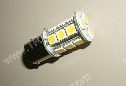 1156 Bright White 18 SMD LED Cluster Light SKU596 - Click Image to Close