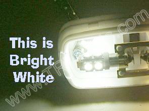57 Bright White 9 LED Cluster Bulb SKU105 - Click Image to Close