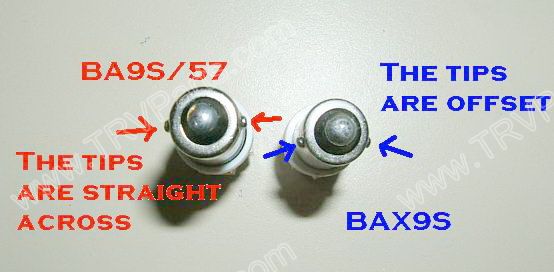 Bax9s socket 5 LED in Bright White SKU110 - Click Image to Close