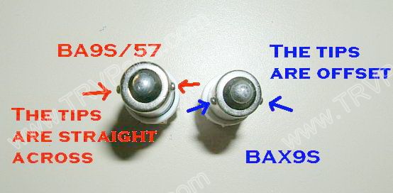 Bax9s socket LED in Warm White SKU111
