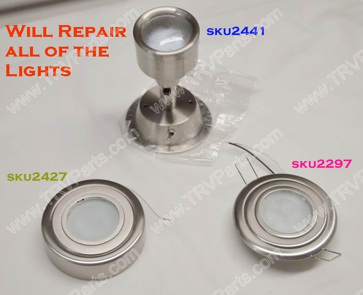 Down and Reading repair kit in Cool White sku2631 - Click Image to Close