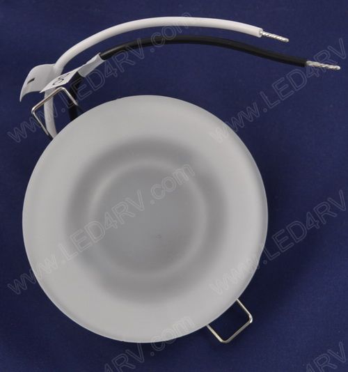 9 LED in Warm White with Brackets and Frosted Glass Lens SKU2121