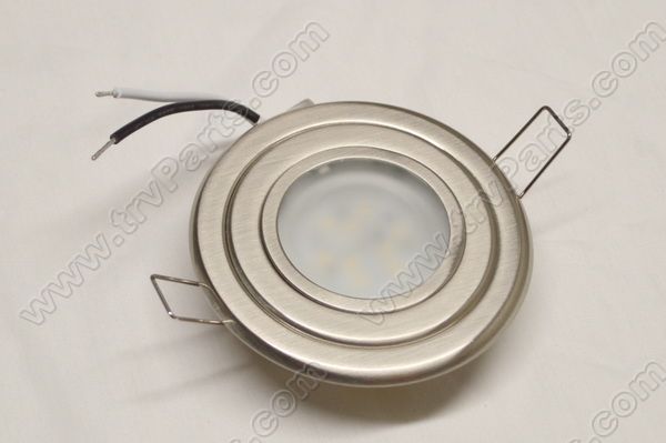 Warm White LED Brushed Nickel Down Light wBracket SKU2387 - Click Image to Close