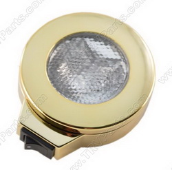 Surface Mnt Switched Brass Halogen Light SKU144 - Click Image to Close