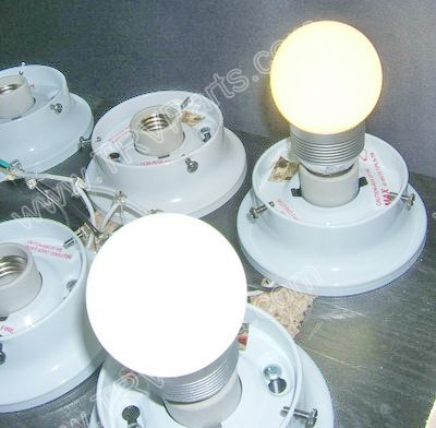 12 Volt Standard US 110 socket Warm White bulb SKU176