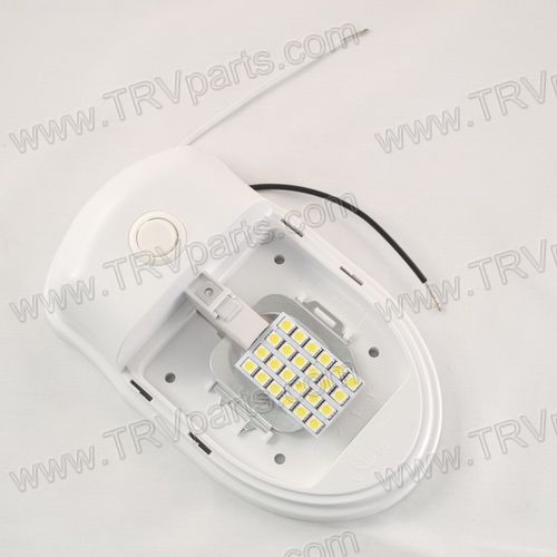 Interior 24 Bright White LED Dome Light with Switch SKU1933 - Click Image to Close