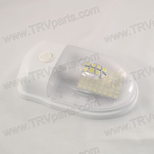 Interior 48 Bright White LED Dome Light with Switch SKU1935 - Click Image to Close