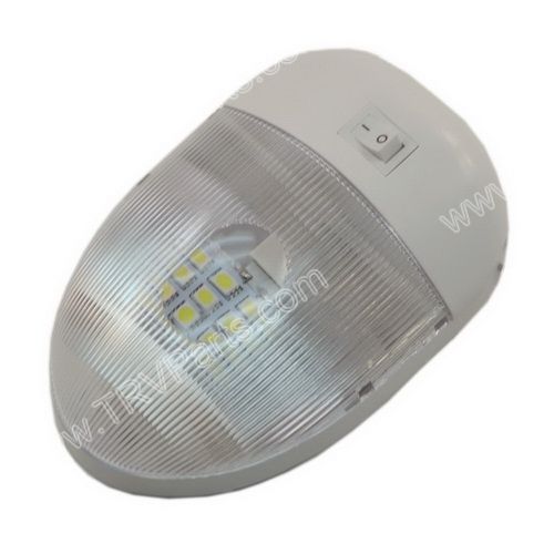Warm White LED Single Pan Cake Dome Light SKU247