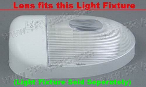 Replacement Lens for Pan Cake Dome Light SKU1857 - Click Image to Close