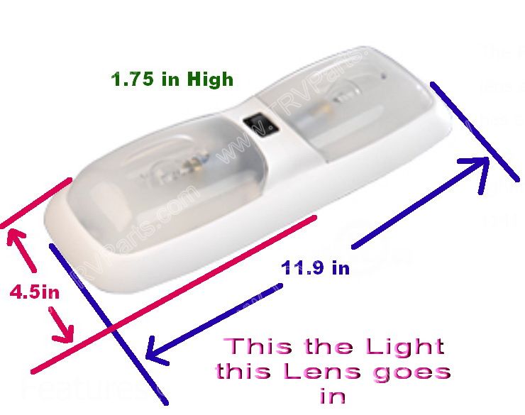 Replacement Optic Lens for PD780 Series Light. SKU1600 - Click Image to Close