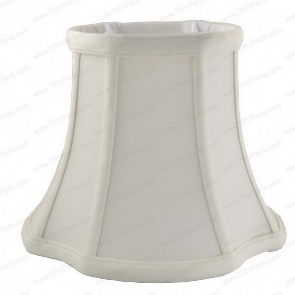French Oval Lampshade for Brushed Nickel and Chrome SKU1908 - Click Image to Close