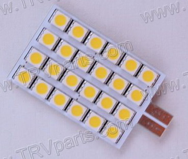 T-10 Replacement Plate Light with 24 Warm White LEDs SKU1309 - Click Image to Close