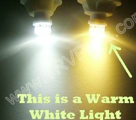 Warm White T10 wedge 7 LED light SKU334