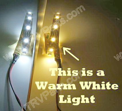 LED Warm White strip for repairing 12in light SKU342 - Click Image to Close