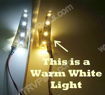 LED Warm White13.6v strip for repairing 18in light SKU346