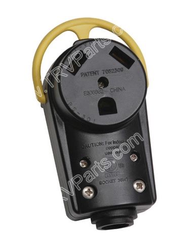 30Amp Female Replacement Plug for shore power SKU3580 - Click Image to Close