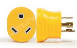 Power Grip 30 Amp Female to Locking Generator plug sku2723 - Click Image to Close