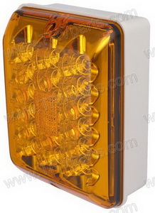 Amber Turn Signal LED upgrade for 86 Series White Base SKU1839 - Click Image to Close