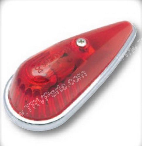 Teardrop Red Incandescent Running Light SKU546 - Click Image to Close