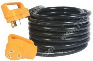 Power Grip 30 Amp 25 ft extension cord sku2765 - Click Image to Close