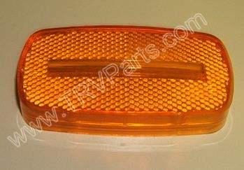 Truck-Lite Amber Replacement Lens SKU573 - Click Image to Close